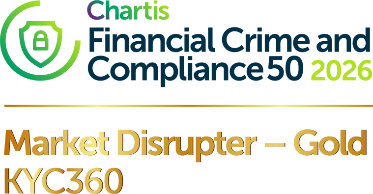 Chartis_FCC50 2026_Market Disrupter GOLD_KYC360