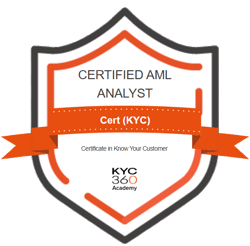 Certificate in Know Your Customer - Digital Badge